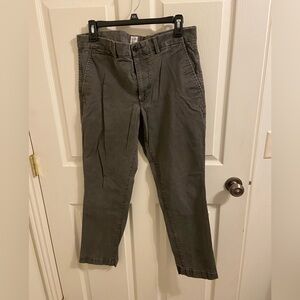 GAP Men's Charcoal Chinos 33x30